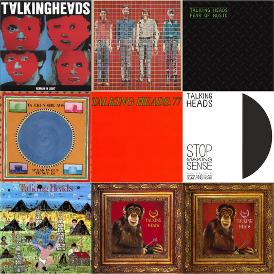 Talking Heads - Remain In Light & More Songs About Buildings & Food & Fear Of Music & Speaking In Tongues & Talking Heads: 77 & Stop Making Sense (Deluxe/2LP) & Little Creatures & Naked & Naked (Opaque Purple LP Vinyl) (Rocktober)