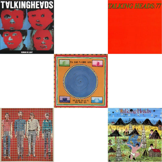 Talking Heads - Remain In Light & More Songs About Buildings & Food & Speaking In Tongues & Talking Heads: 77 & Little Creatures - LP Vinyl Bundle