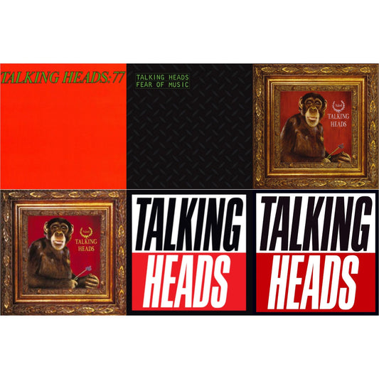 Talking Heads - Fear Of Music & Talking Heads: 77 & Naked & Naked (Opaque Purple LP Vinyl) (Rocktober) & True Stories & True Stories (Translucent Red LP Vinyl) (Rocktober)