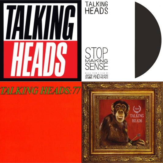 Talking Heads - Talking Heads: 77 & Stop Making Sense (Deluxe/2LP) & Naked (Opaque Purple LP Vinyl) (Rocktober) & True Stories