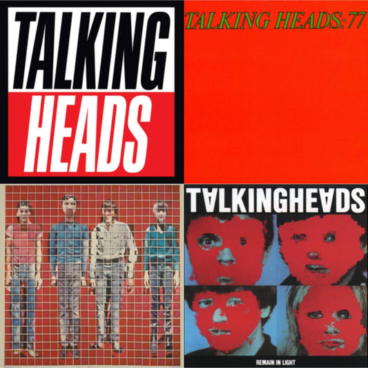 Talking Heads - Remain In Light & More Songs About Buildings & Food & Talking Heads: 77 & True Stories - LP Vinyl Bundle