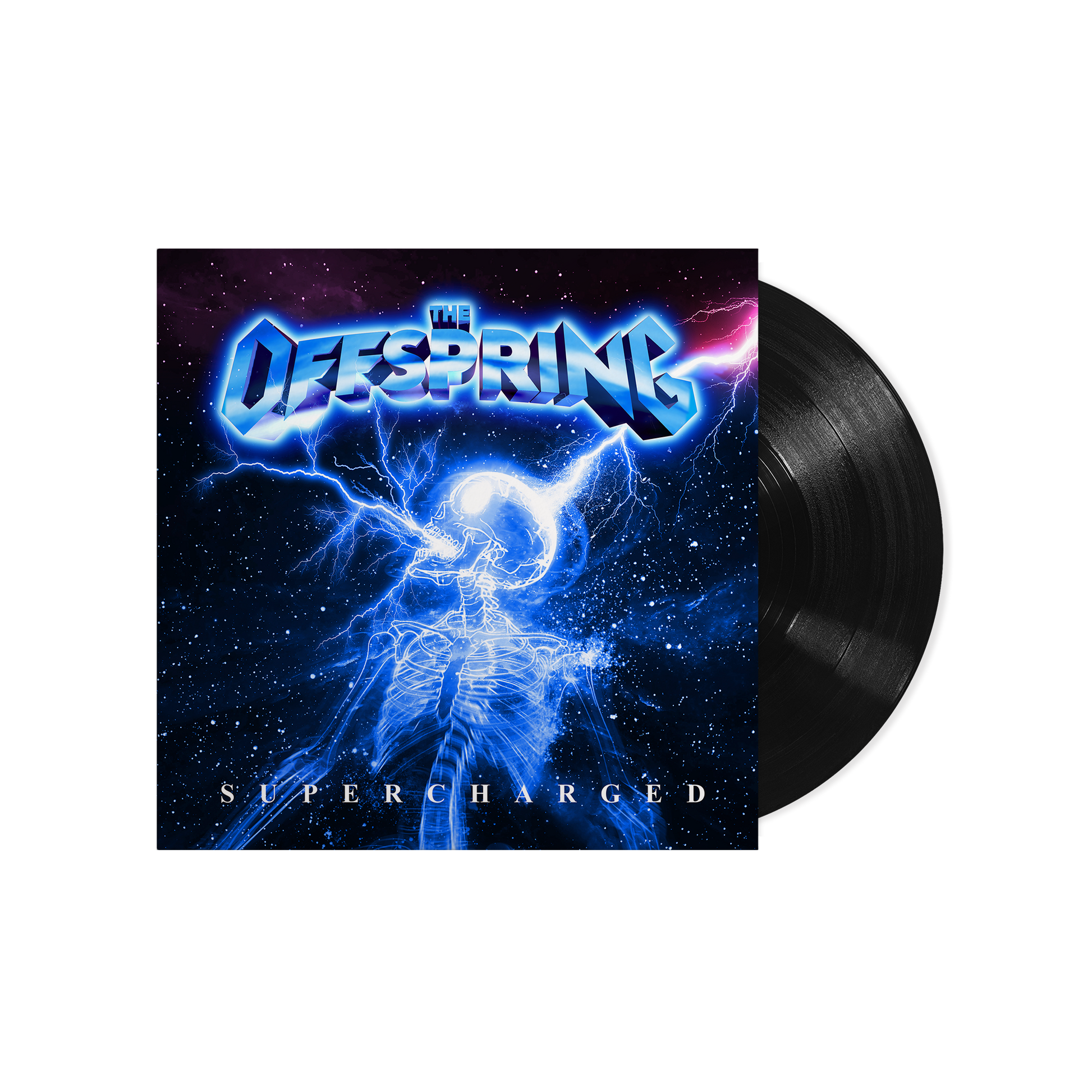 The Offspring - SUPERCHARGED - Black Vinyl Record