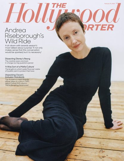 The Hollywood Reporter - 23.02.15 Edition: Sit-Down With Award Season's Most Talked-About Surprise Andrea Riseborough, Disney's Brand New Org, Linear TV's Inflection Point, A24's Sharper & More!