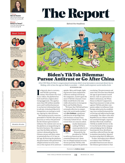 The Hollywood Reporter - 23.03.29 Edition: 25 Most Powerful Stylists, Sustainability, Law Roach Bowed Out, Anne Hathaway Took Control, Angela Bassett, Sydney Sweeney, Janelle Monáe, Sadie Sink & More!