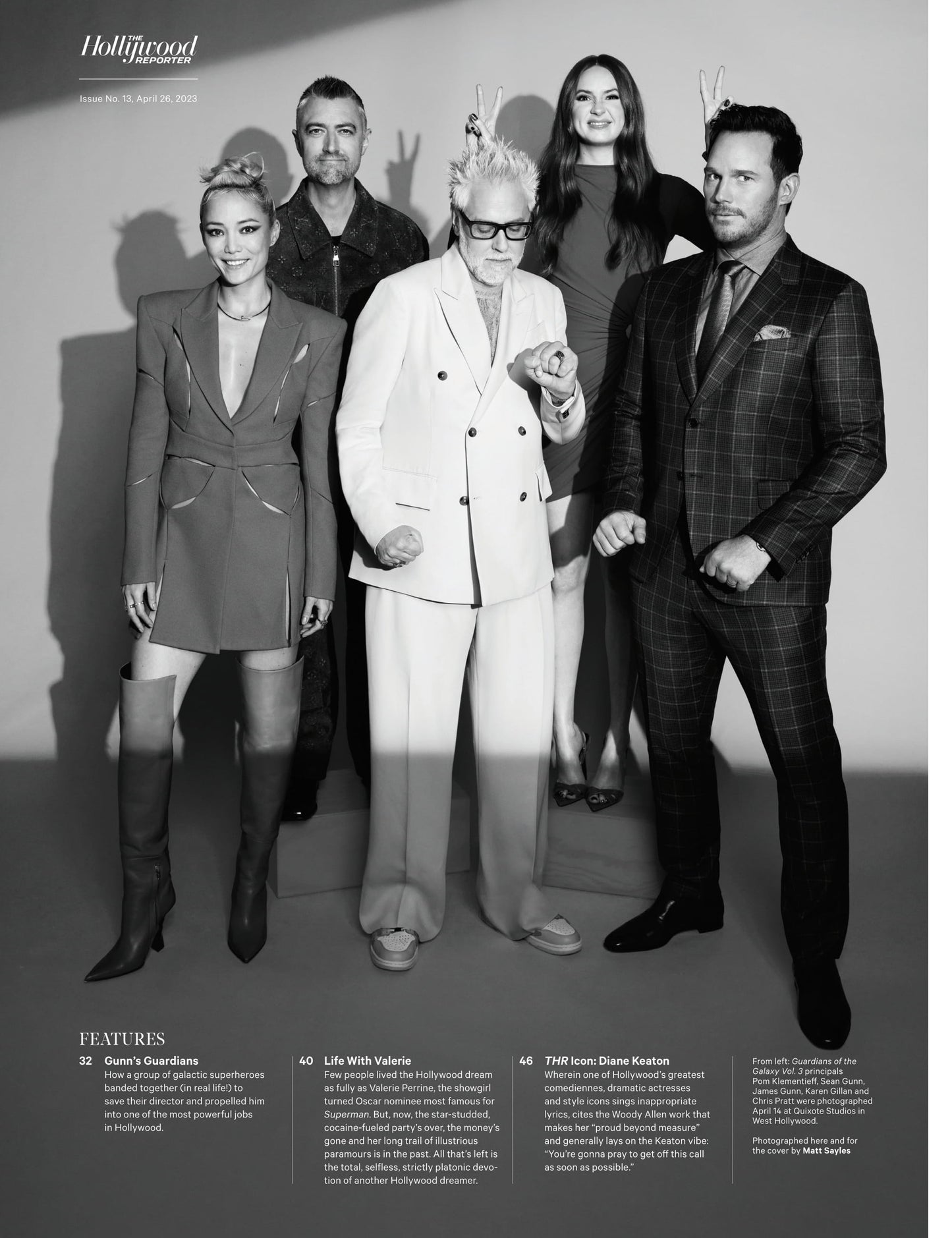 The Hollywood Reporter - 23.04.26 Edition: How Chris Pratt & The Guardians Of The Galaxy Vol. 3 Cast Helped James Gunn Reach The Most Powerful Job In Hollywood, Tucker Carlson's Firing & More!