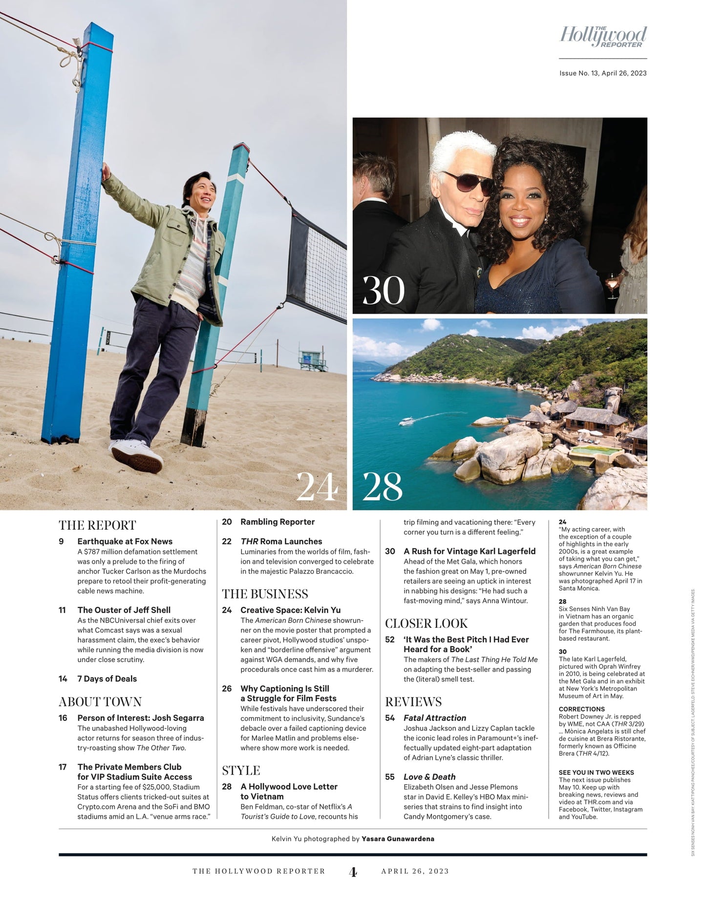 The Hollywood Reporter - 23.04.26 Edition: How Chris Pratt & The Guardians Of The Galaxy Vol. 3 Cast Helped James Gunn Reach The Most Powerful Job In Hollywood, Tucker Carlson's Firing & More!