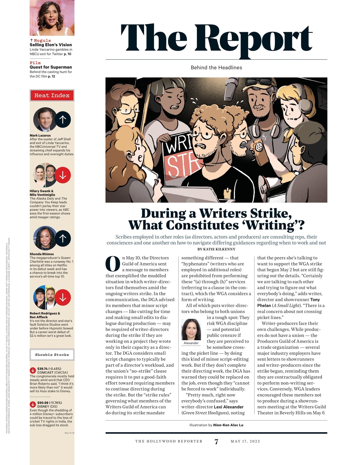The Hollywood Reporter - 23.05.17 Edition: Arnold Schwarzenegger On Netflix's Fubar & Gets Candid About Aging, Career Misses & Family History, WGA Strike Uncensored Anger From Picket Lines & More!