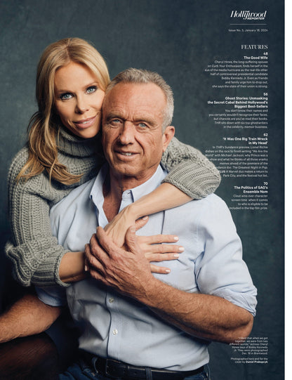 The Hollywood Reporter - 24.01.18 Edition: Cheryl Hines As First Lady? Curb Your Enthusiasm Actress On Life After Larry David & Marriage To Polarizing Presidential Hopeful Bobby Kennedy Jr. & More!