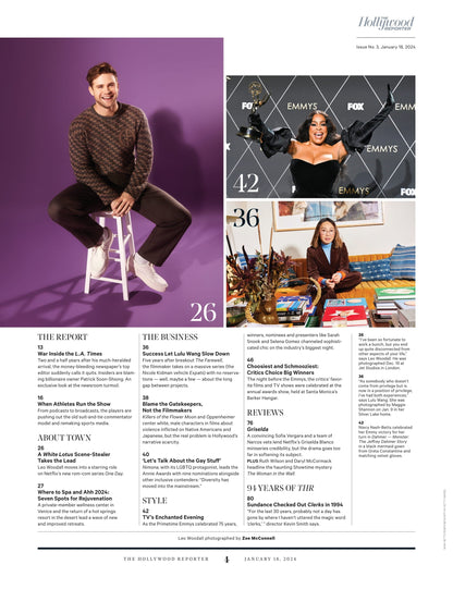 The Hollywood Reporter - 24.01.18 Edition: Cheryl Hines As First Lady? Curb Your Enthusiasm Actress On Life After Larry David & Marriage To Polarizing Presidential Hopeful Bobby Kennedy Jr. & More!