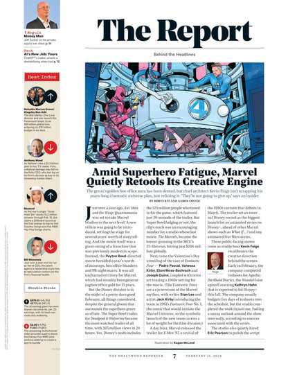 The Hollywood Reporter - 24.02.21 Edition: Steven Spielberg's 'Best Movie I've Ever Made' Schindler's List Starring Liam Neeson, Third Hollywood Strike Looming?, Kevin Feige Retooling Marvel & More!