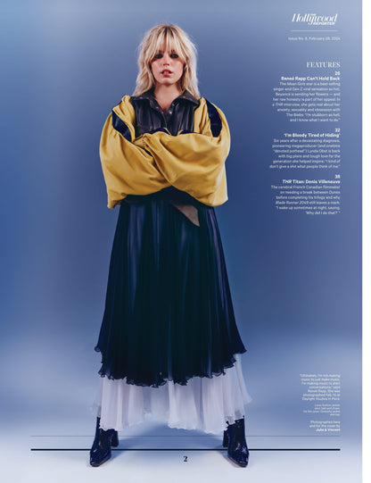 The Hollywood Reporter - 24.02.28 Edition: Reneé Rapp Mean Girls Breakout & Pop Star On Anxiety, Sexuality, Beyoncé Sending Her Flowers & Justin Bieber Obsession, Final Collapse Of Vice News & More!