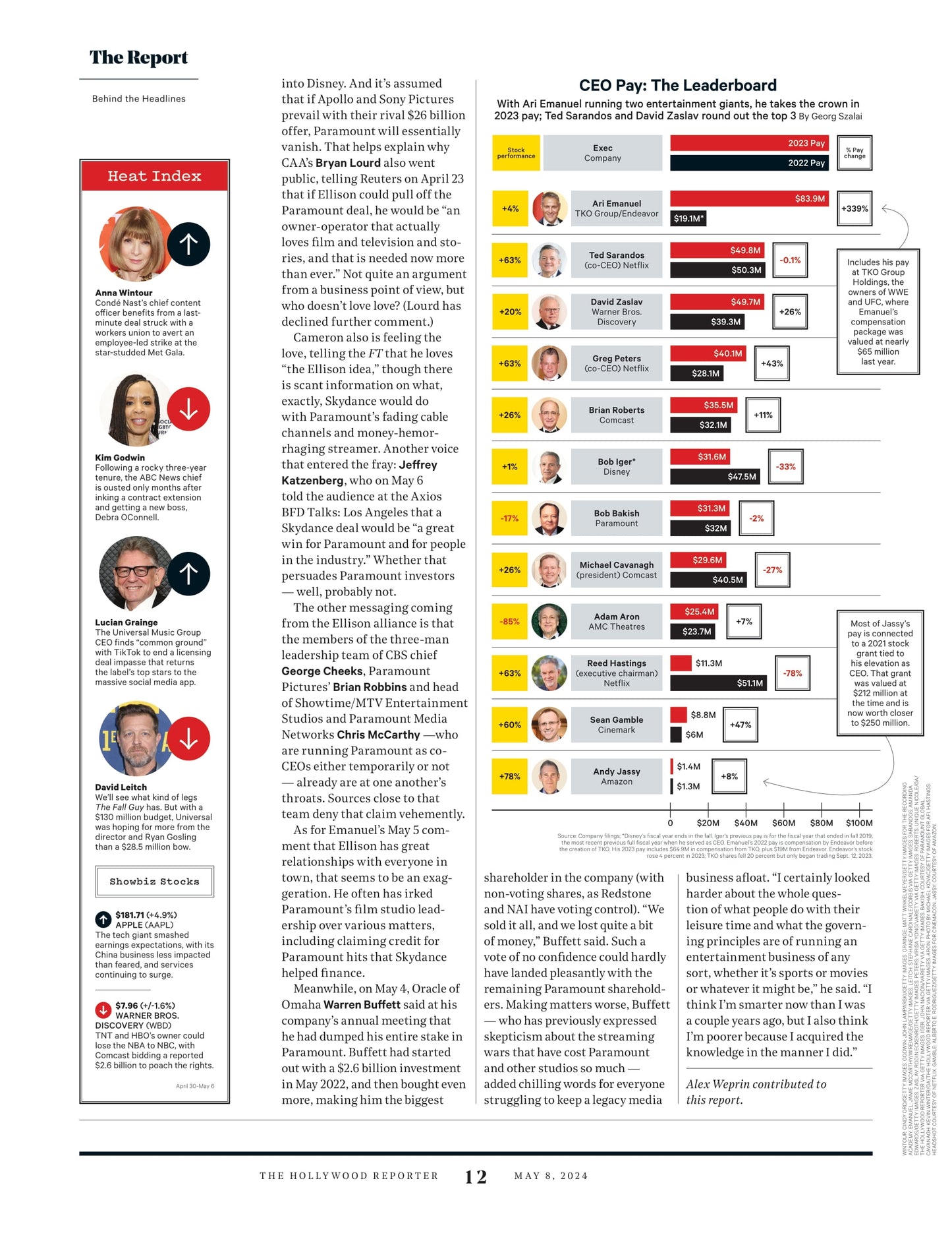 The Hollywood Reporter - 24.05.08 Edition: What, Me Worry? Angry Ex-Housewives In Revolt But Watch What Happens Live Host Andy Cohen Has No Regrets, Games Of Thrones Breakout Nathalie Emmanuel & More!