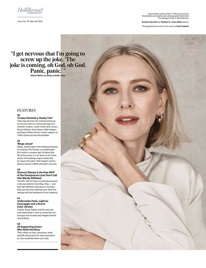 The Hollywood Reporter - 24.05.29 Edition: Drama Queens, Nicole Kidman, Jennifer Aniston, Anna Sawai, Brie Larson, Naomi Watts, Jodie Foster & Sofia Vergara Go Off Script At Emmy Roundtable & More!