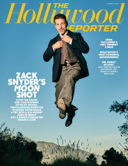 The Hollywood Reporter - 23.11.29 Edition: Zack Snyder's Moon Shoot, After Controversy DC Movies Polarizing Director Gives Outer Space A Try, Twitter To X, Hollywood's Most Powerful Showrunners & More