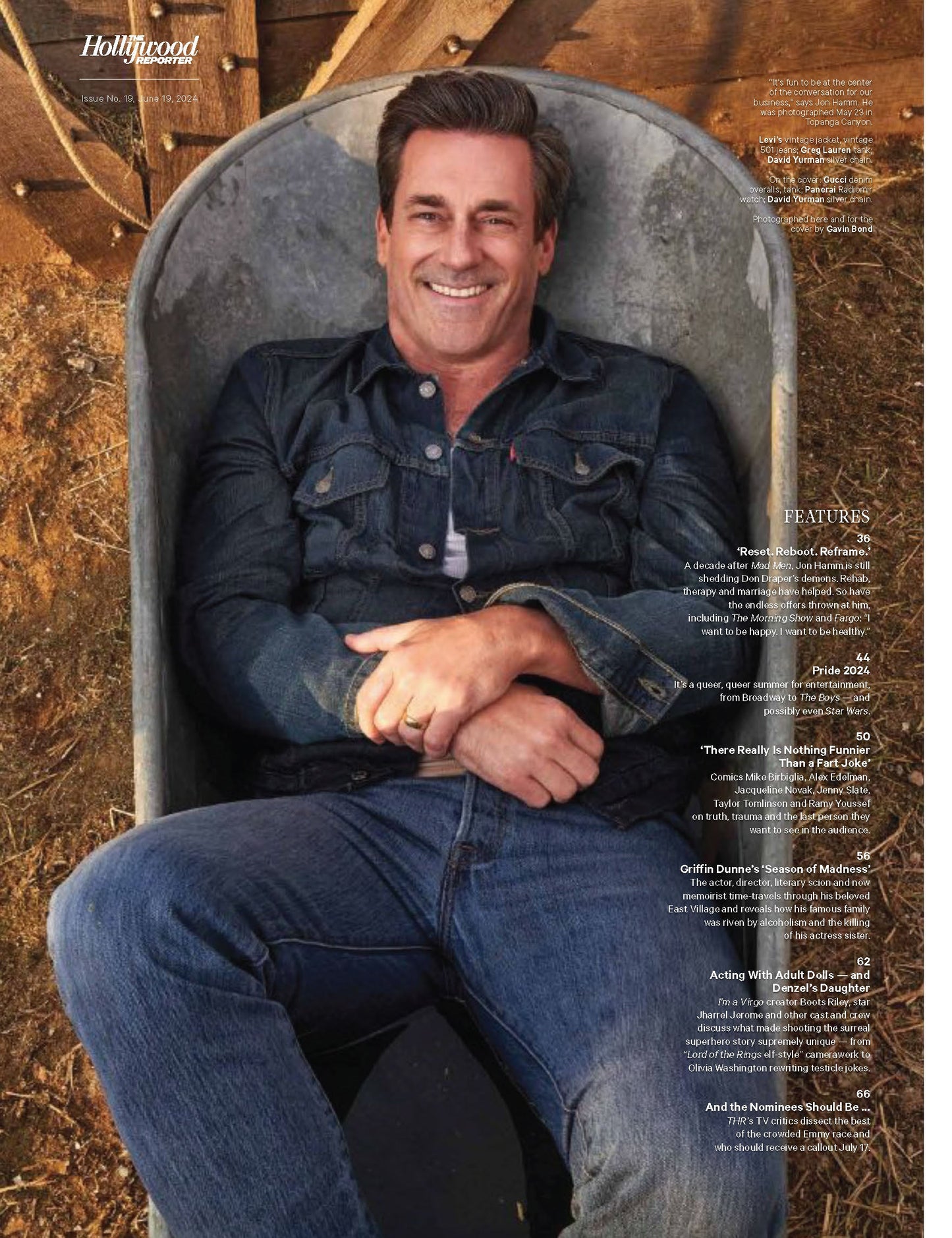 The Hollywood Reporter - 24.06.19 Edition: Jon Hamm Doesn't Want To Be Your Leading Man, How Inside Out 2 Saved The Summer Box Office, What's Next For Marvel, Lionel Boyce On The Bear Season 3 & More!