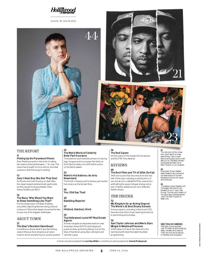 The Hollywood Reporter - 24.06.19 Edition: Jon Hamm Doesn't Want To Be Your Leading Man, How Inside Out 2 Saved The Summer Box Office, What's Next For Marvel, Lionel Boyce On The Bear Season 3 & More!