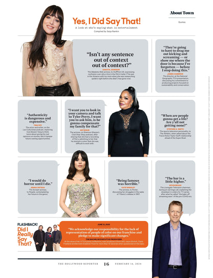 The Hollywood Reporter - 24.02.14 Edition: Frontier Justice, Rust Shooting Incident, Alec Baldwin Trial Begins, Armorer Hannah Gutierrez-Reed, New $52M Saks, J.Lo & Lily Gladstone's Designers & More!
