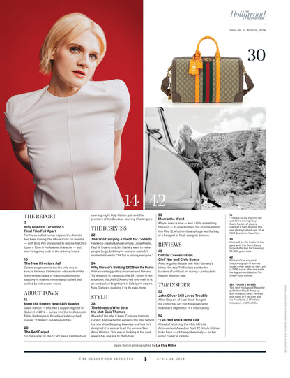 The Hollywood Reporter - 24.04.24 Edition: Nathan Fielder & Emma Stone Starred As Cringiest Couple In The Curse, The Unfinished O.J. Movie Owen Wilson Turned Down, Tarantino's Retirement Plan & More!