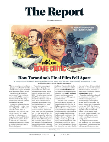 The Hollywood Reporter - 24.04.24 Edition: Nathan Fielder & Emma Stone Starred As Cringiest Couple In The Curse, The Unfinished O.J. Movie Owen Wilson Turned Down, Tarantino's Retirement Plan & More!