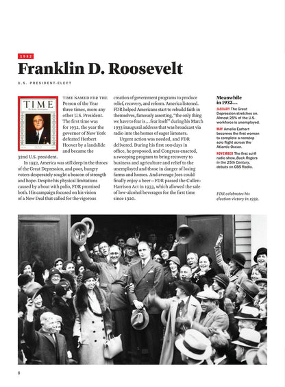 TIME Special Edition - Person Of The Year: 95 Years Of The World’s Most Influential People, Franklin D. Roosevelt, Joseph Stalin, Donald Trump, Jeff Bezos, Queen Elizabeth II, Milestones & The Process