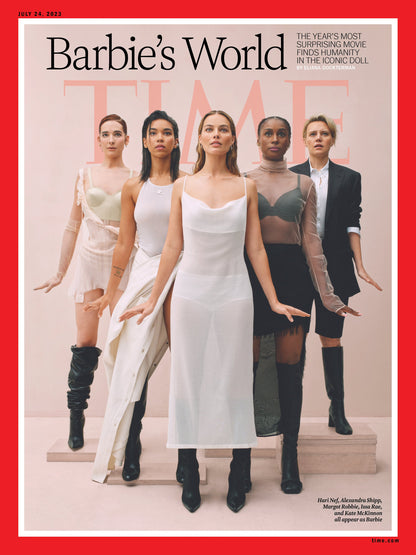 TIME Magazine - 07.24.23 Edition: Barbie's World, Greta Gerwig & Margot Robbie's Fun & Contradicting Movie