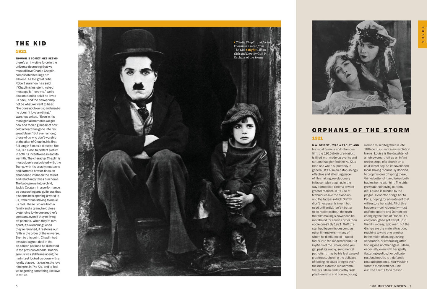 TIME Special Edition - 100 Must-See Movies: By The Decade, The Kid, Orphans Of The Storm, Scarface, Gone With The Wind, Young Frankenstein, The Godfather, E.T., Taxi Driver, Under The Skin & More!