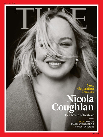 TIME Magazine - 10.28.24 Edition: Next Generations Leaders, Nicola Coughlan Star Of Derry Girls & Bridgerton Talks Finding Her Breakthrough, Plus 10 More Trailblazers Shaping A Brighter Future!