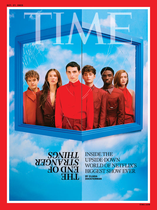 TIME Magazine - 10.27.25 Edition: Stranger Things, Inside the Upside-Down World of Netflix's Biggest Show Ever
