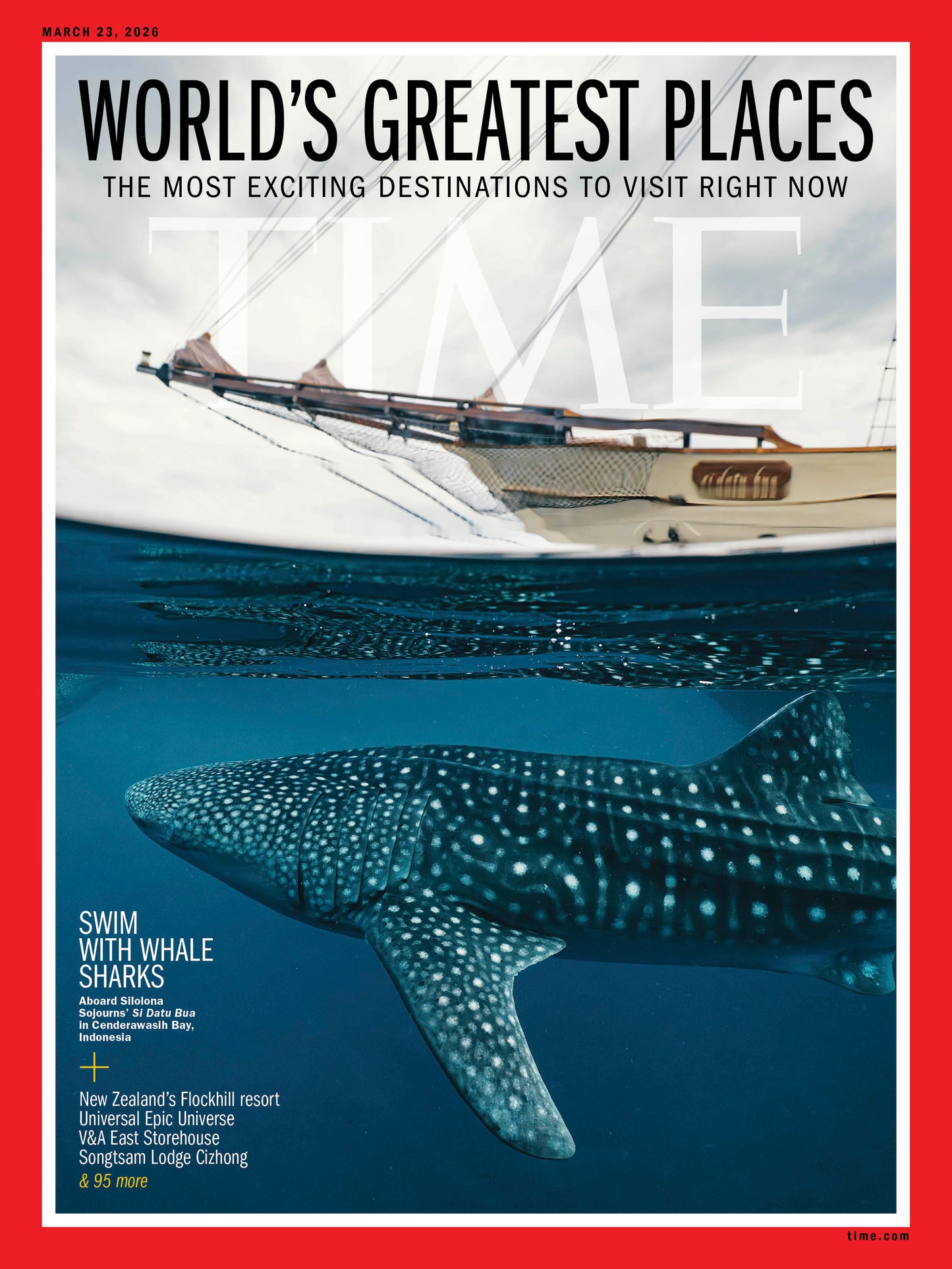 TIME Magazine - 03.23.26 Edition: The World's Greatest Places 2026 Bulk Orders