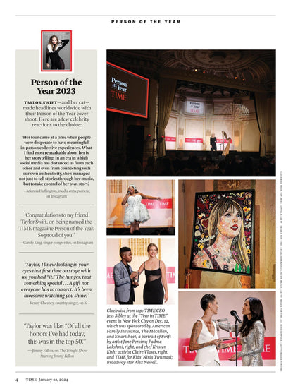 TIME Magazine - 01.22.24 Edition: The Envoy, Secretary Of State Anthony Blinken And The Test Of American Leadership