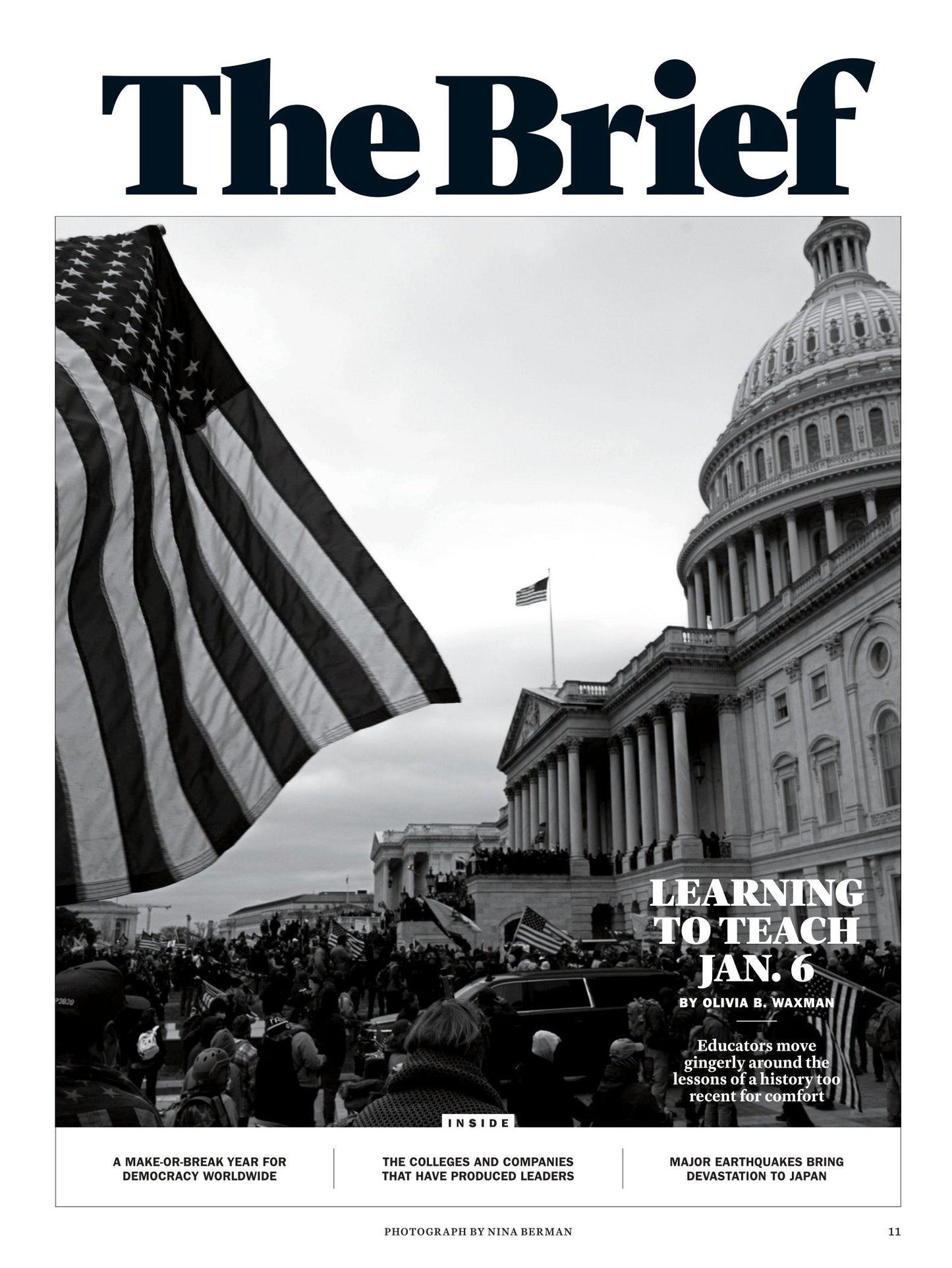 TIME Magazine - 01.22.24 Edition: The Envoy, Secretary Of State Anthony Blinken And The Test Of American Leadership