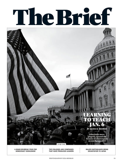TIME Magazine - 01.22.24 Edition: The Envoy, Secretary Of State Anthony Blinken And The Test Of American Leadership