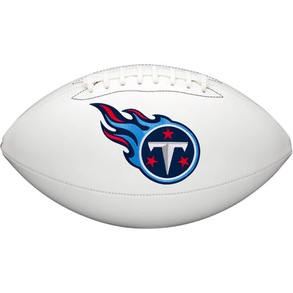 Tennessee Titans Embroidered Logo Signature Series Full Size Football