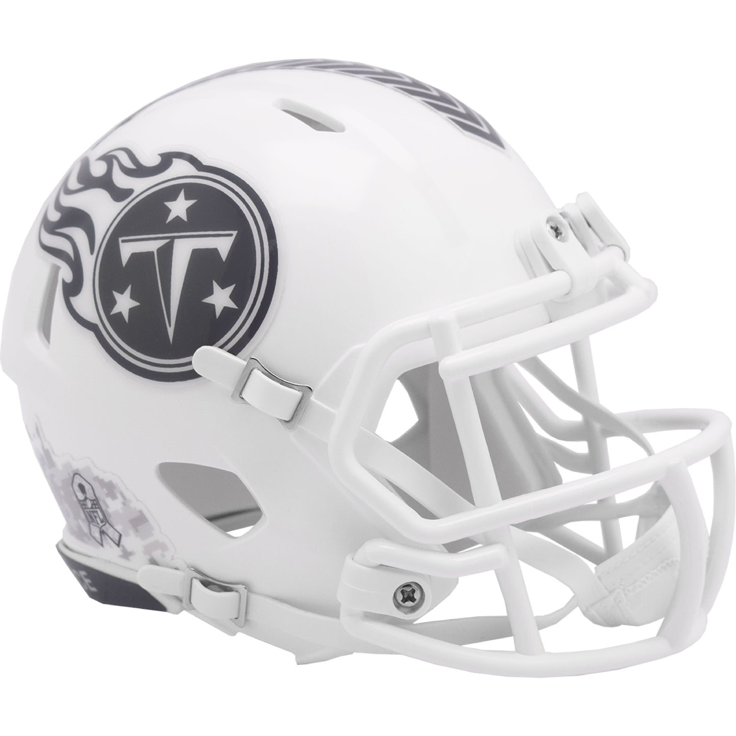 Tennessee Titans 2024 Salute to Service Riddell Speed Authentic Football Helmet