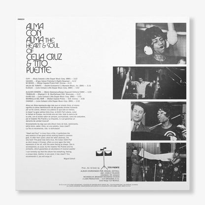 Alma Con Alma (The Heart & Soul of Celia Cruz & Tito Puente) (180g LP) Vinyl Record