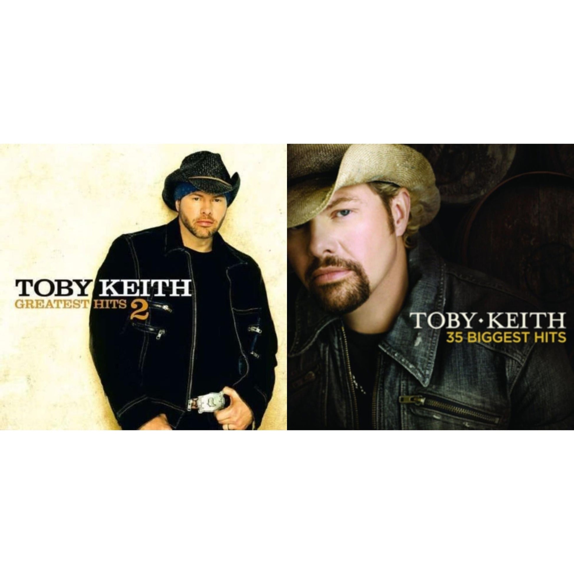 Toby Keith - Greatest Hits Vol.2 & Toby Keith 35 Biggest Hits - CD Bundle