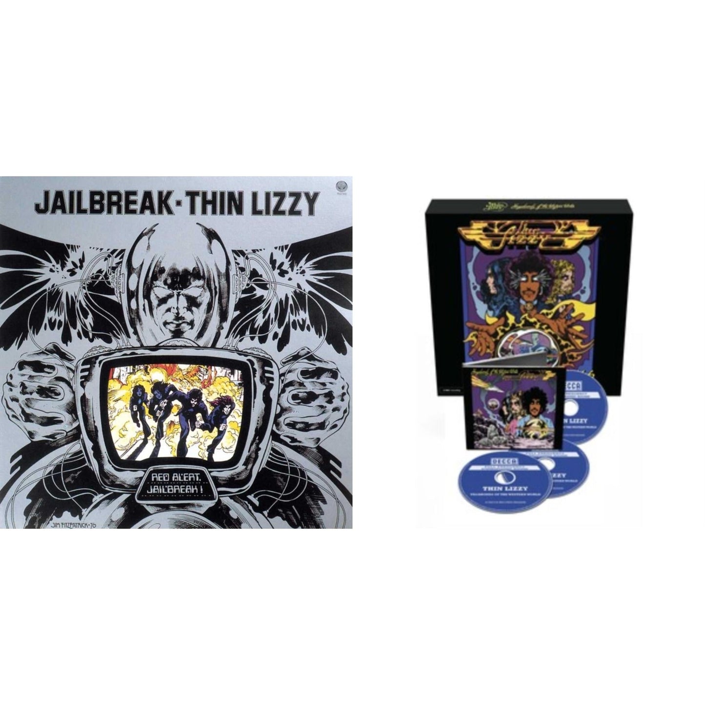 Thin Lizzy - Jailbreak & Vagabonds Of The Western World (CD/Blu-Ray Audio)