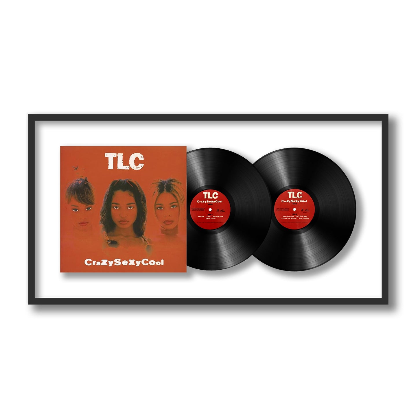 TLC CrazySexyCool Framed Vinyl Record