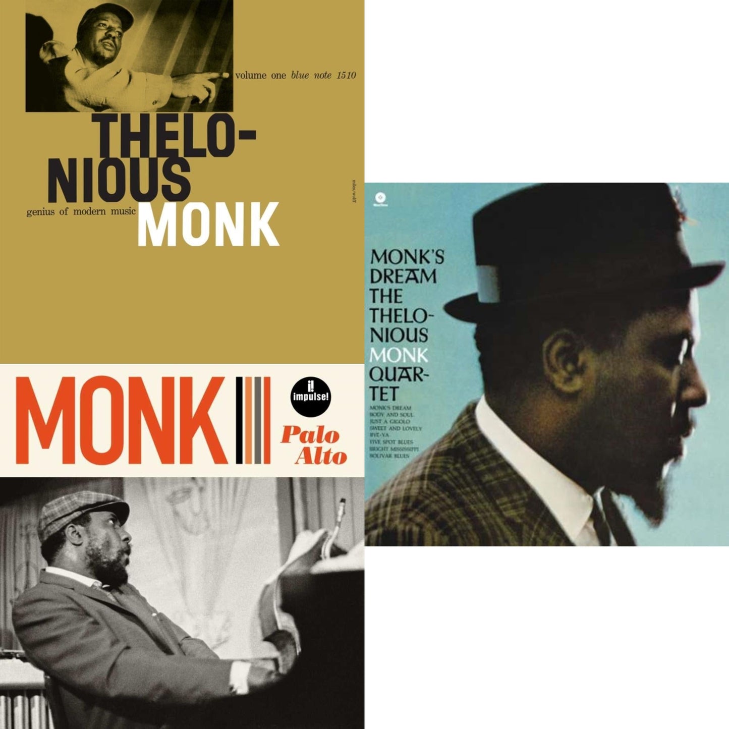 Thelonious Monk - Genius Of Modern Music (Blue Note Classic LP Vinyl Series) & Palo Alto & Monk's Dream