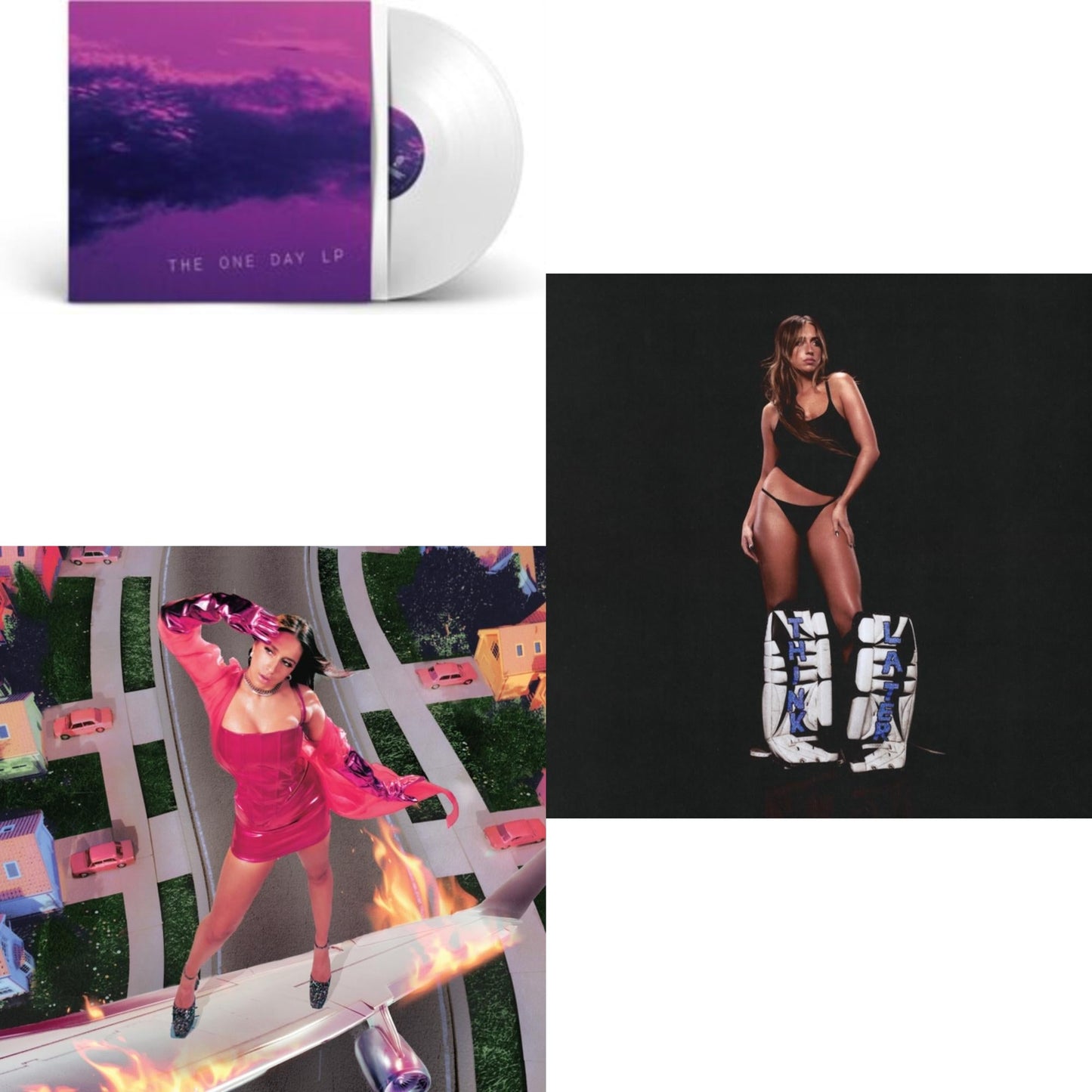 Tate Mcrae - One Day (White LP Vinyl) & I Used To Think I Could Fly (X) (150G) & Think Later (X)