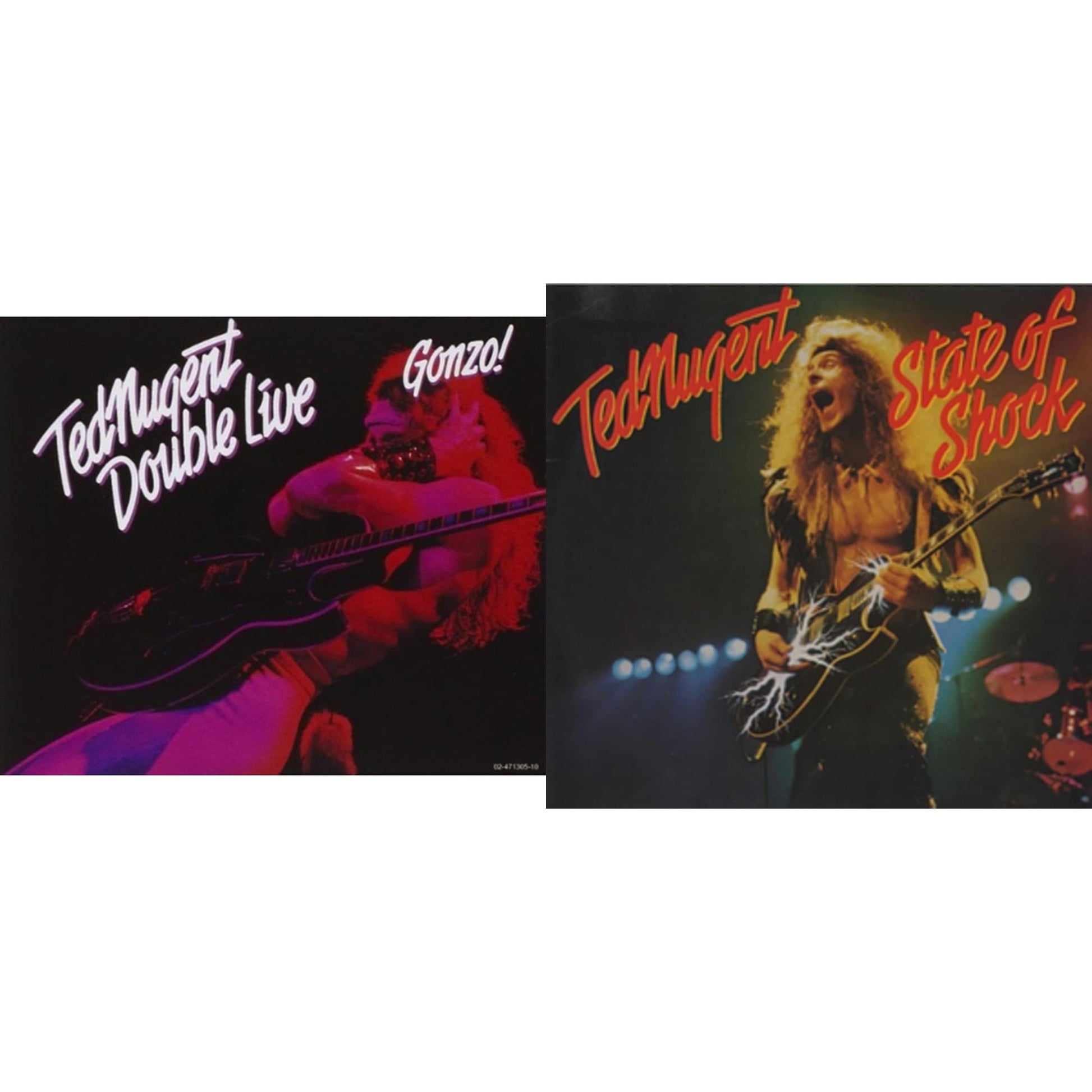 Ted Nugent - Double Live Gonzo & State Of Shock (24Bit Remastered) - CD Bundle