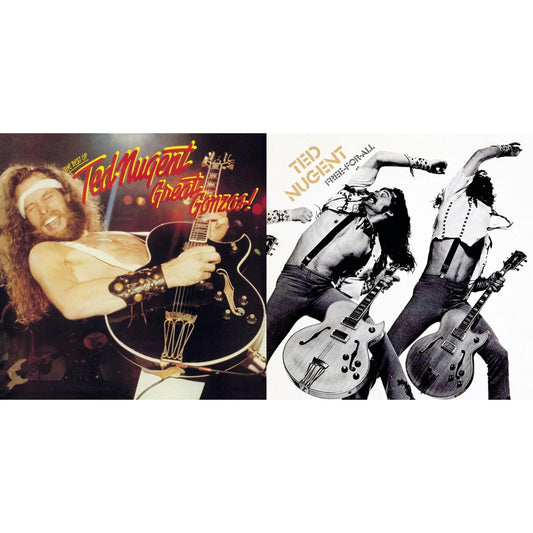 Ted Nugent - Great Gonzos: Best Of Ted Nugent & Free-For-All - CD Bundle