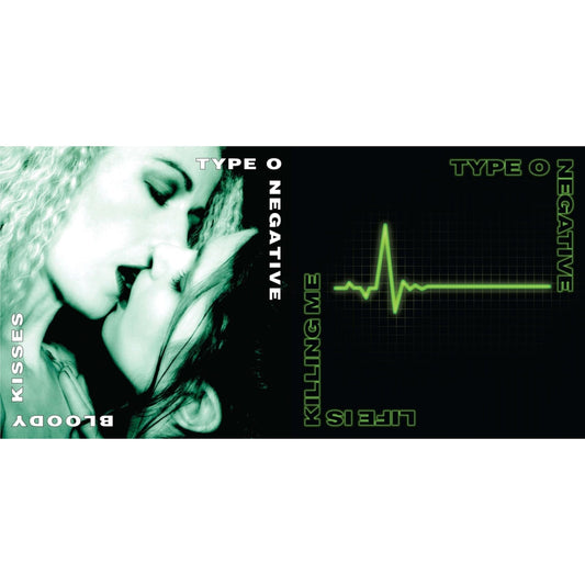 Type O Negative - Bloody Kisses: Suspended In Dusk (2LP/Green/Black Vinyl) & Life Is Killing Me (20Th Anniversary Ed/3LP/Rog Limited Edition)
