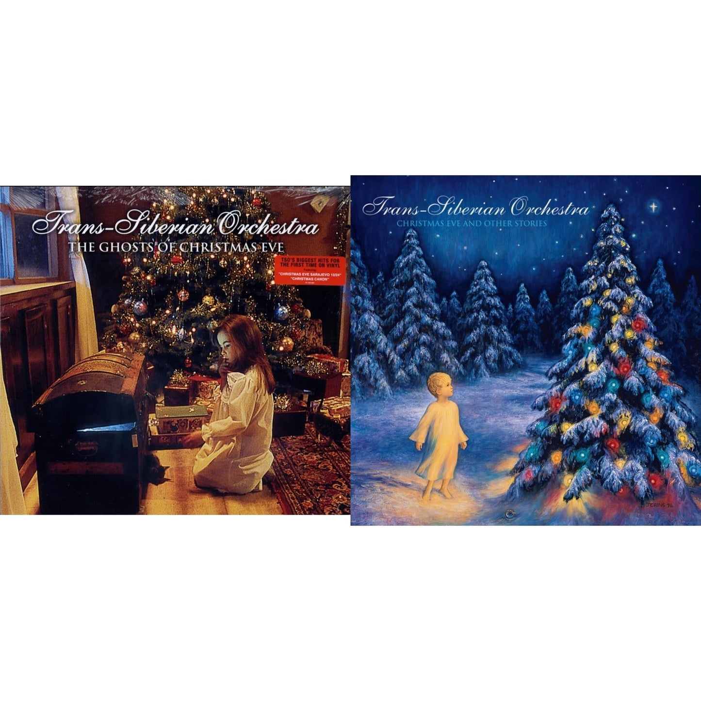 Trans-Siberian Orchestra - Ghosts Of Christmas Eve & Christmas Eve & Other Stories (Clear Vinyl/2LP) (Atl75)