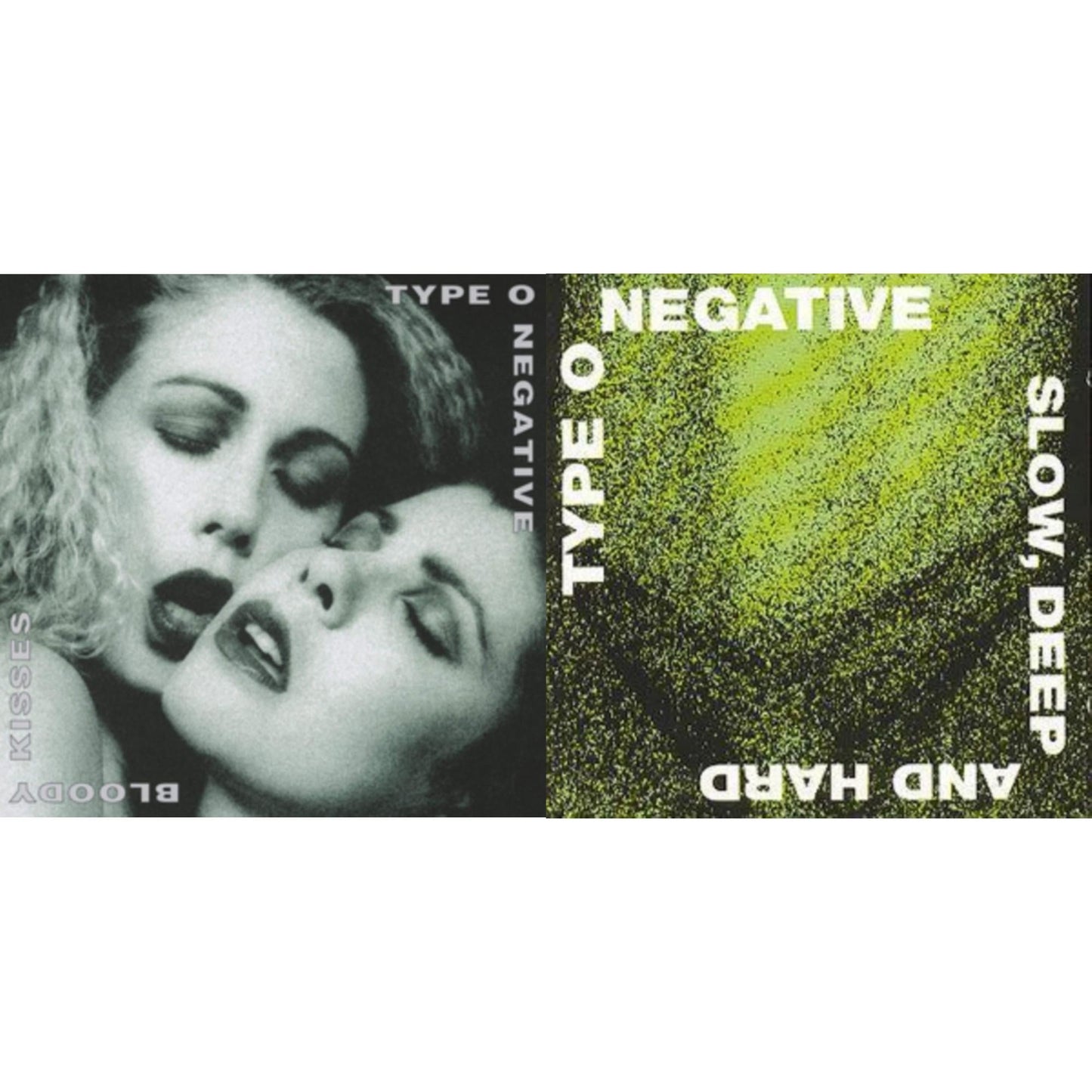 Type O Negative - Bloody Kisses & Slow Deep & Hard - CD Bundle