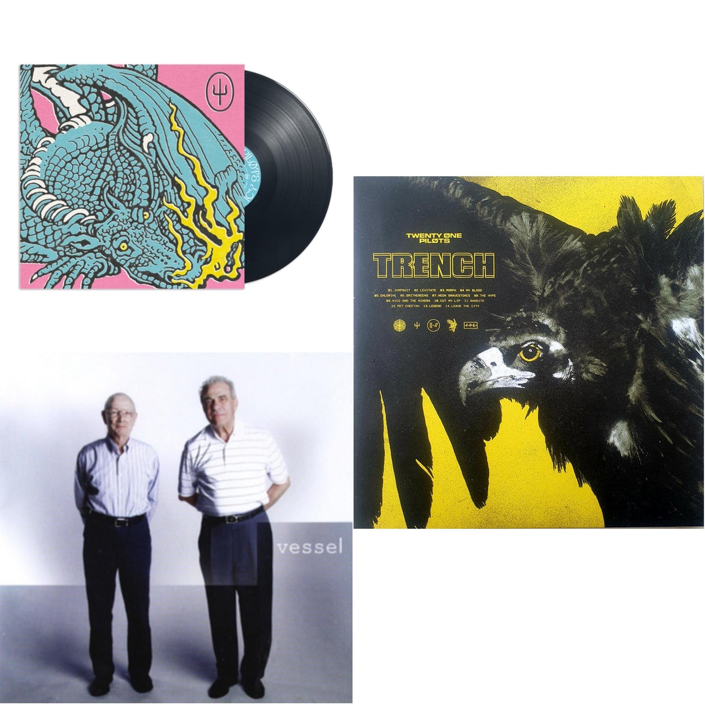Twenty One Pilots - Scaled & Icy & Trench (2LP/Dl Code) & Vessel