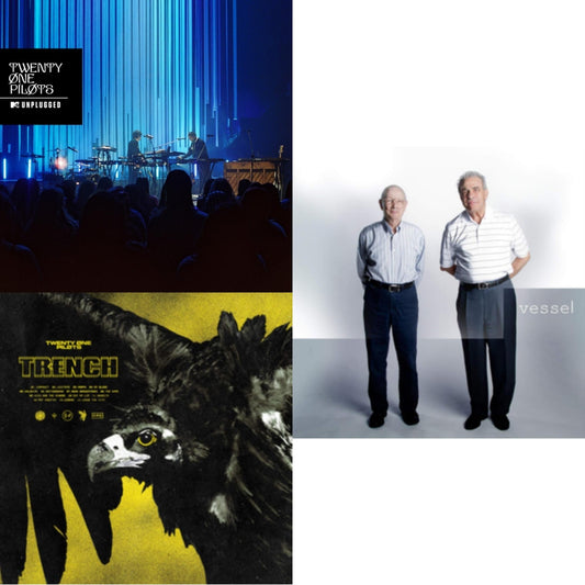 Twenty One Pilots - Mtv Unplugged & Trench (Jewel Case) & Vessel - CD Bundle