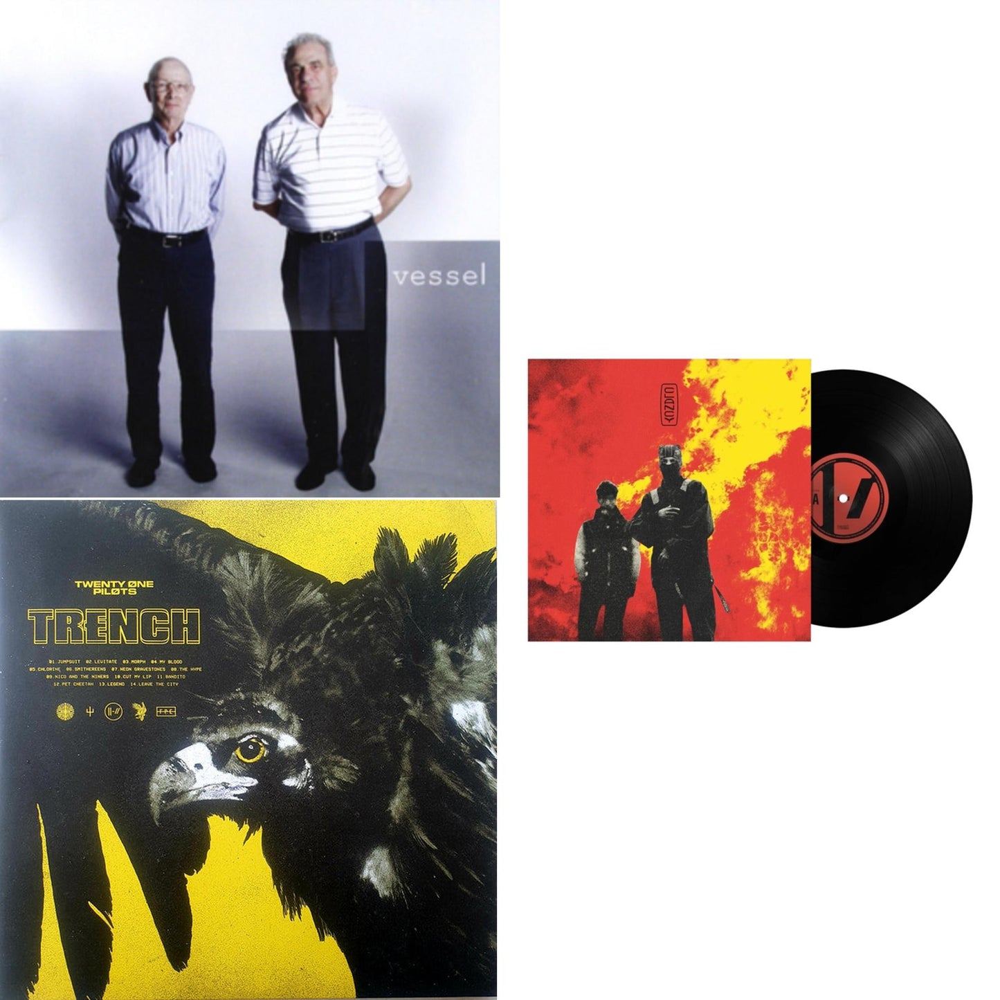 Twenty One Pilots - Clancy & Trench (2LP/Dl Code) & Vessel