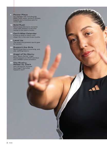 RISE - Women In Sports Issue 2: Chicago Sky Angel Reese Rivalry With Caitlin Clark, Simon Biles, NWSL Playoffs, Billie Jean King Battle Of The Sexes, Women's Fantasy Leagues, Best Fan Moments & More!