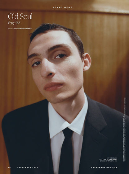 Sharp Magazine - September 2025: The Strange World Of Finn Wolfhard, Turning A New Leaf, The NFL's Style Renaissance, Testing The Defender Octa, 50 Years Of TIFF's Cultural Influence & More!